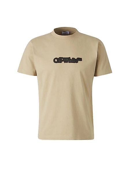 OFF-WHITE T-Shirt Beige jersey Spray Arrow günstig online kaufen