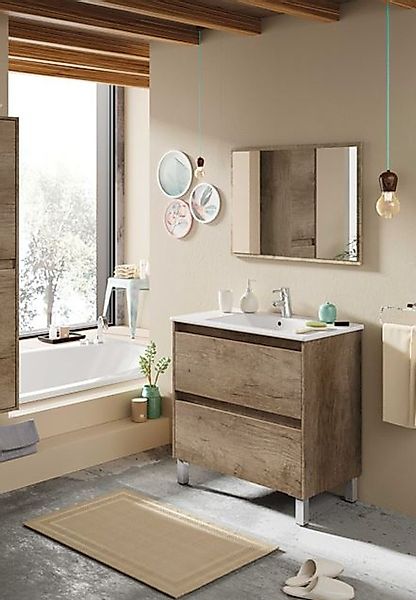 FORES HABITAT Waschbeckenunterschrank in Nordik - günstig online kaufen