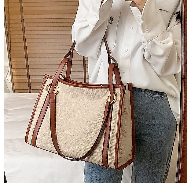 XDeer Handtasche Handtasche Tote Tasche Damen Shopper Schultertasche Henkel günstig online kaufen