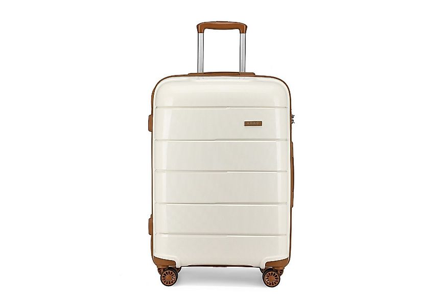 KONO Koffer Trolley mit 4 Rollen Polypropylen Ideal für Business & Schule günstig online kaufen