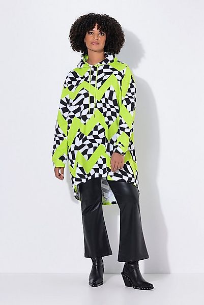 Angel of Style Sweatshirt Hoodie oversized Schachmuster Kapuze günstig online kaufen