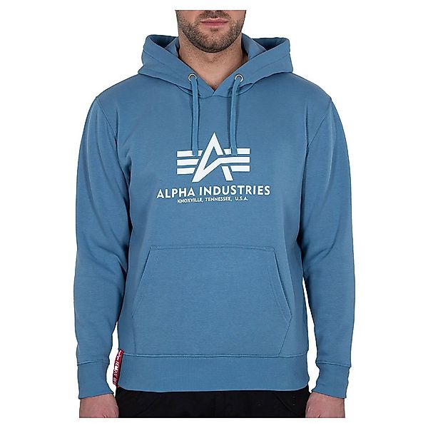 Alpha Industries Basic Kapuzenpullover 4XL Airforce Blue günstig online kaufen