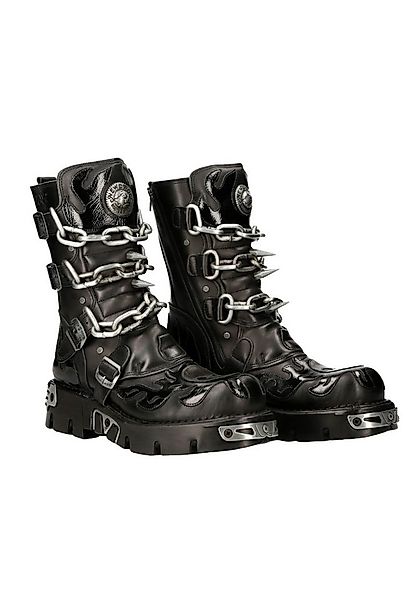 RICANO M-727-S5 Ankleboots Punk Lederstiefel aus Rindsleder - Made in Spain günstig online kaufen