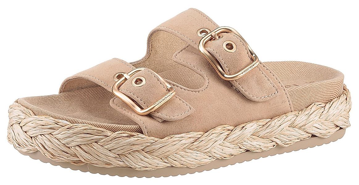 Tamaris Pantolette, Plateaus, Sommerschuh, Strandschuh mit vorgeformtem Fuß günstig online kaufen