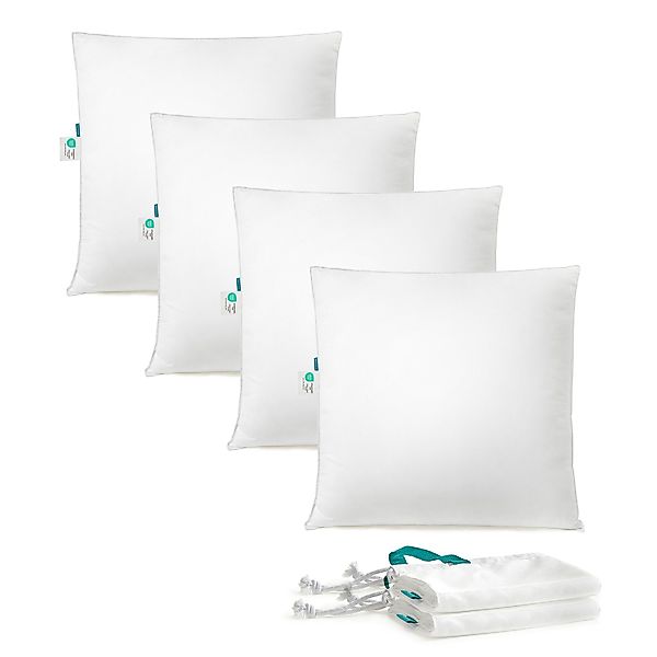 SONGMICS Kopfstützkissen Kopfkissen, Set, 4-tlg. günstig online kaufen