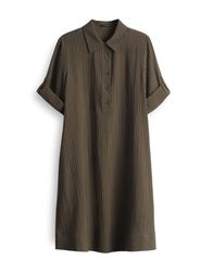 OPUS Hemdblusenkleid WOMARA A-Linie mit feiner günstig online kaufen