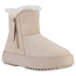 VAN HILL 841460 Winterstiefelette Damen Warm günstig online kaufen