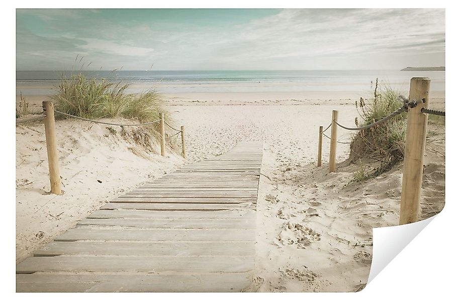 Wallarena Fototapete Strand Meer Natur Nordsee Ostsee Vlies Tapete Wohnzimm günstig online kaufen