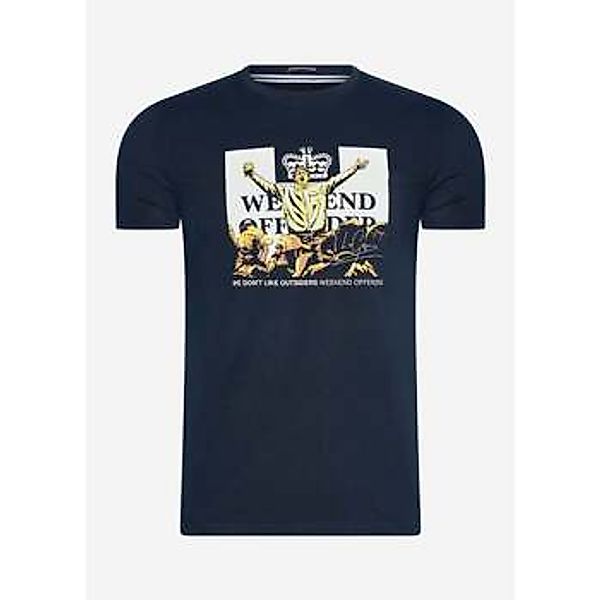 Weekend Offender  T-Shirts & Poloshirts Leo gregory - navy günstig online kaufen