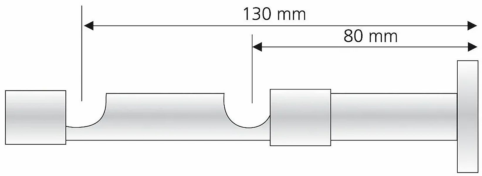 Liedeco Doppelträger für Gardinenstangen Ø 16 mm günstig online kaufen