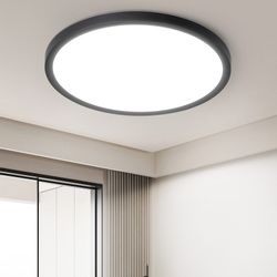 Nettlife LED Deckenleuchte LED Deckenleuchte Flach günstig online kaufen