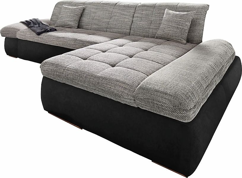 DOMO collection Ecksofa "PB Moric wahlweise mit Bettfunktion + Armteilverst günstig online kaufen