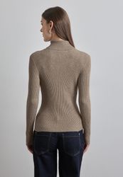 STREET ONE Rollkragenpullover mit Rippstrick-Struktur günstig online kaufen