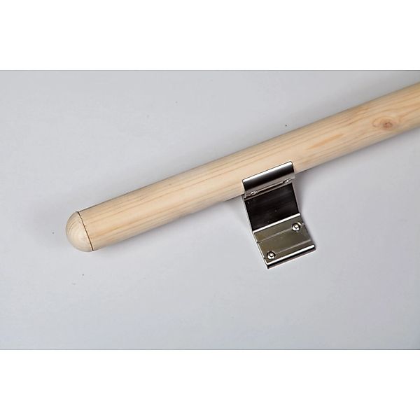 Handlauf Fichte Massivholz Ø 40 mm - Länge 1.500 mm für Innen & Außen günstig online kaufen