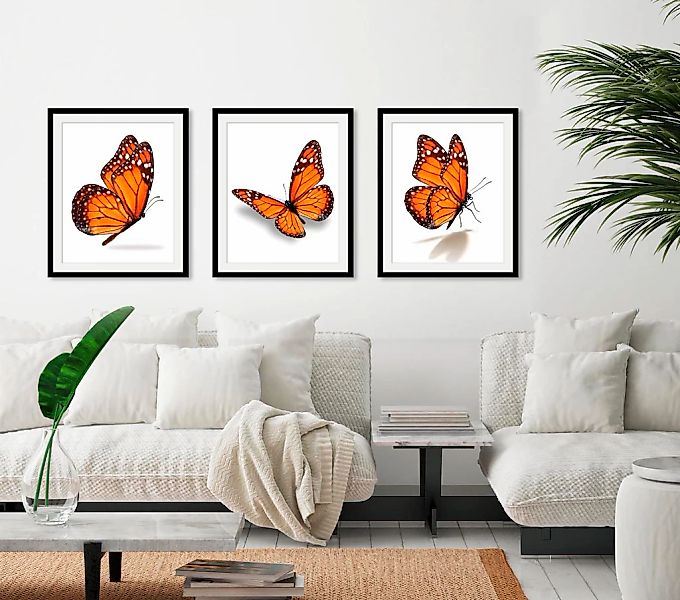 queence Bild »Evelina«, Schmetterlinge-Kunst-Insekten-historische Ereigniss günstig online kaufen