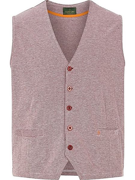 Charles Colby Sweatweste DUKE DAVYN mit Taschen, V-Ausschnitt günstig online kaufen