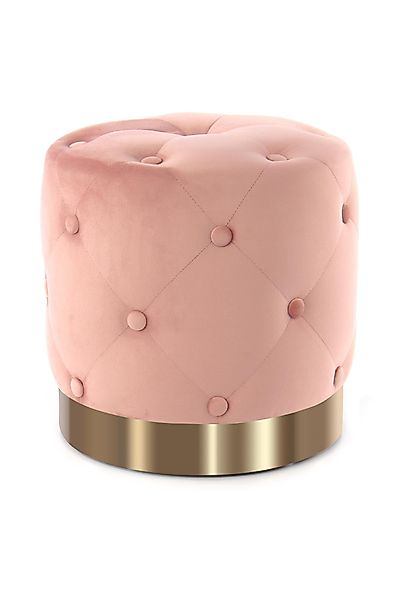 Qiyano Hocker Sitzhocker Menami Rosa - günstig online kaufen