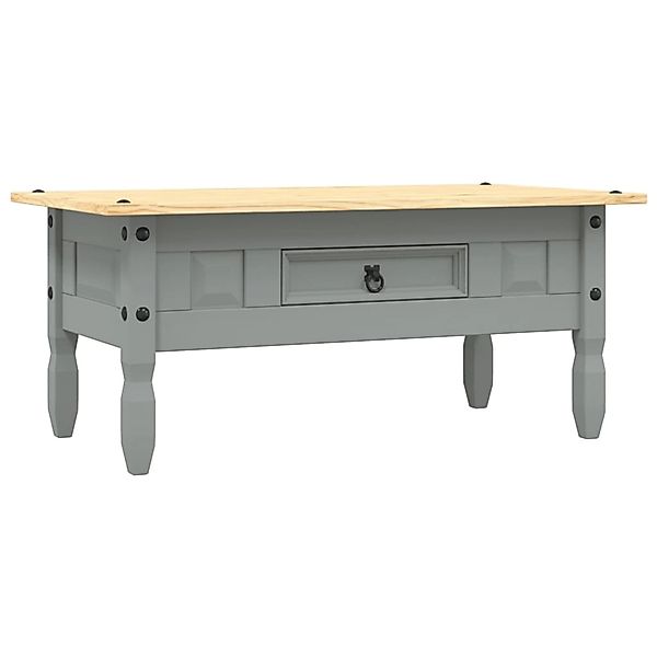 vidaXL Couchtisch Mexiko-Stil Kiefernholz Grau 100x55x44 cm 282625 günstig online kaufen