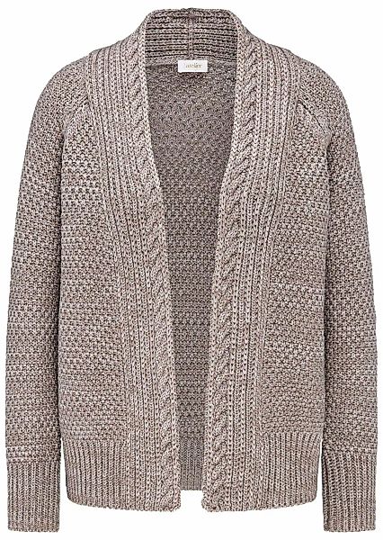 GOLDNER Strickjacke "Zeitlose Strickjacke in Grobstrick" Ohne günstig online kaufen