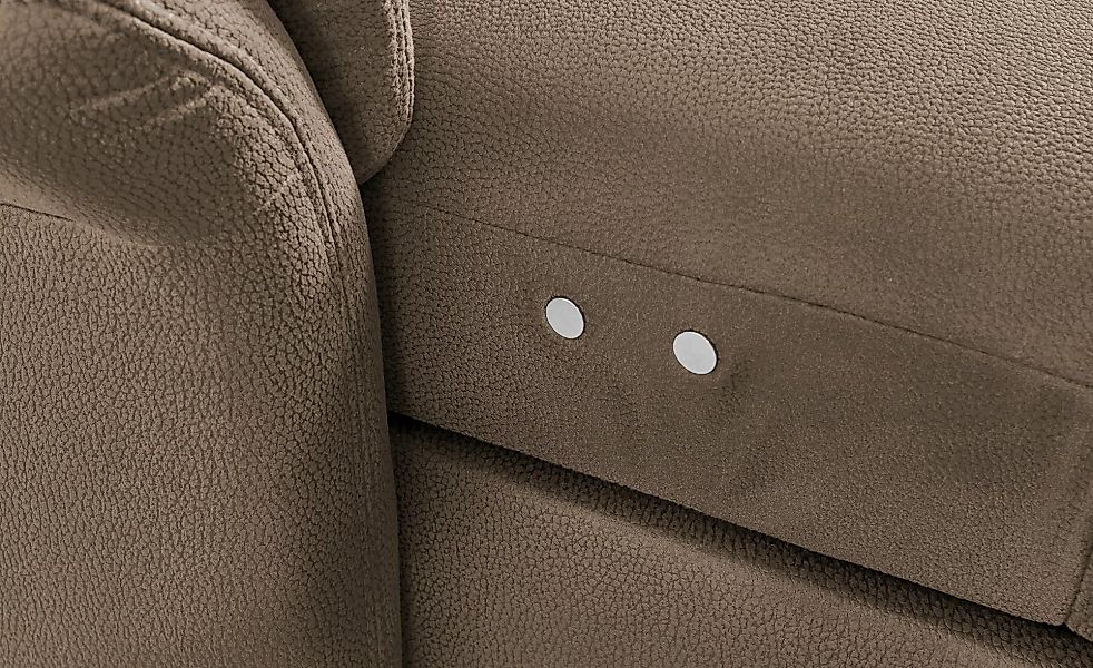 meinSofa Wohnlandschaft mit Boxspringpolsterung  Donald ¦ braun ¦ Maße (cm) günstig online kaufen