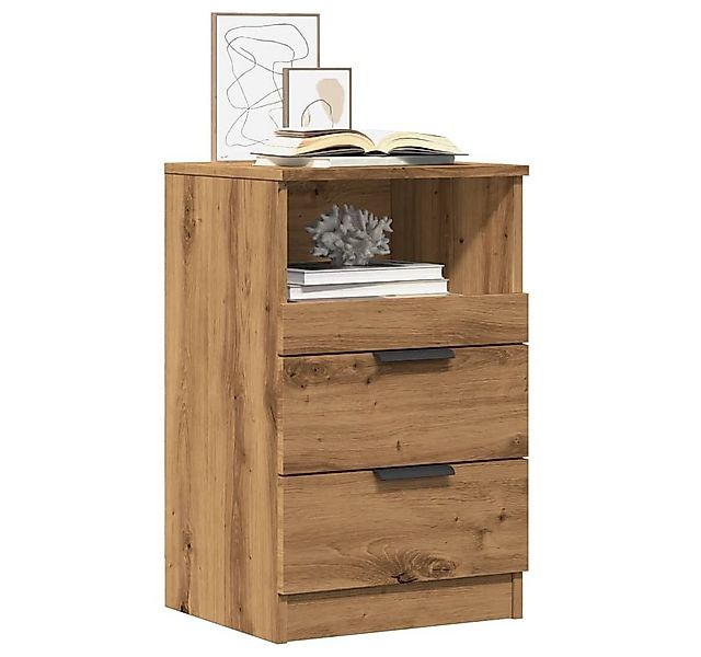 vidaXL Aktenschrank Nachttisch Artisan-Eiche 40x36x65 cm Holzwerkstoff günstig online kaufen