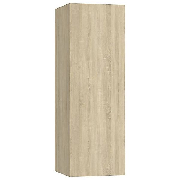 vidaXL TV-Schrank TV-Schrank Sonoma Eiche 30,5x30x90 cm Spanplatte Lowboard günstig online kaufen