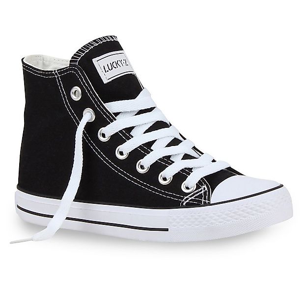 VAN HILL 94589 Sneaker Damen High Top Sneaker Sportschuhe Kult Schnürer Tur günstig online kaufen