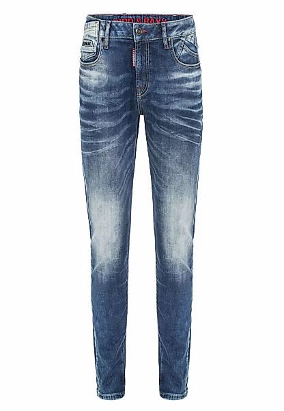 Cipo & Baxx 5-Pocket-Jeans "Jeans", mit tollen Stickereien, CD717 günstig online kaufen