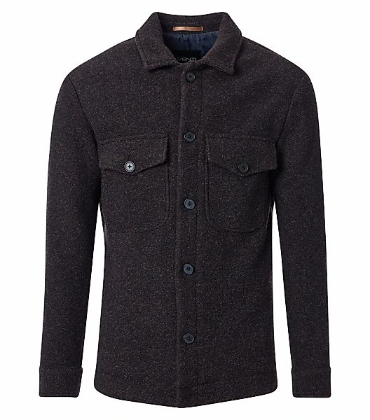 VENTI Langarmhemd "VENTI Hemdjacke uni" günstig online kaufen
