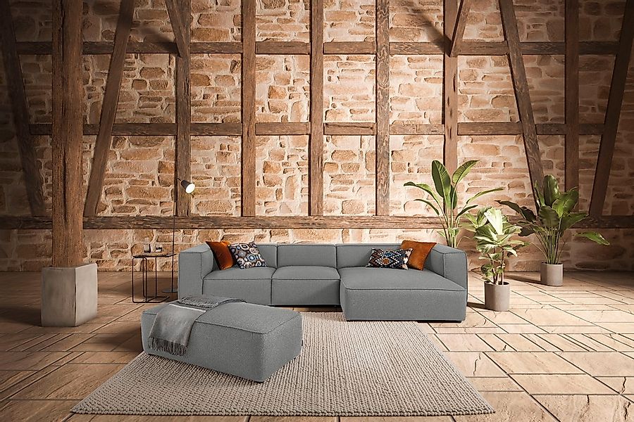 W.SCHILLIG Hocker "around-the-block", mit eleganter Biese günstig online kaufen