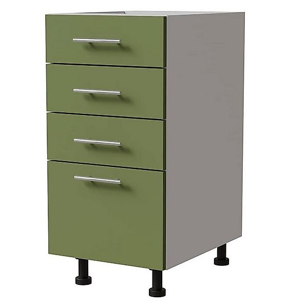 Feldmann-Wohnen Unterschrank Brerra (D4/40, 4 Schubladen - REJS Comfort Box günstig online kaufen