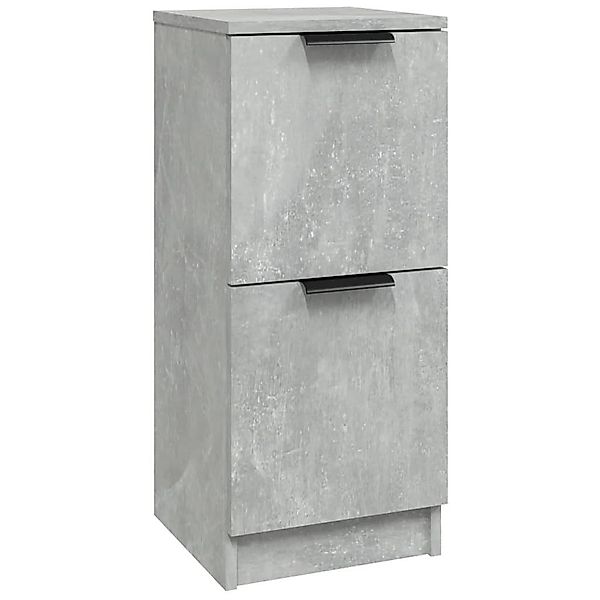 vidaXL Sideboard Sideboard Betongrau 30x30x70 cm günstig online kaufen