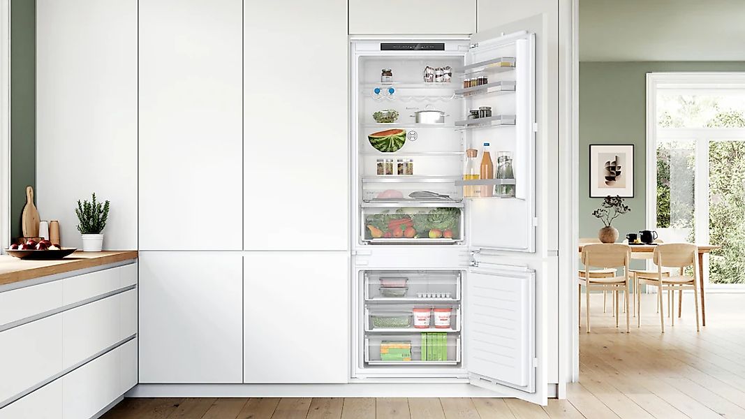 BOSCH Einbaukühlgefrierkombination Serie 4 "KBN96VFE0" 193,5 cm hoch 70,8 c günstig online kaufen