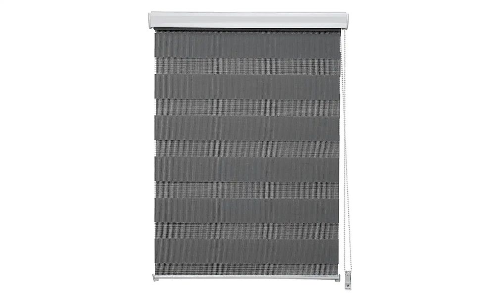 Mydeco Doppelrollo mit Blende   ¦ grau ¦ Synthetische Materialien ¦ Maße (c günstig online kaufen