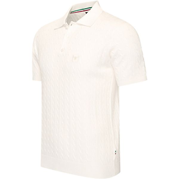 Cappuccino Italia  Poloshirt Caorle Cable Knit Polo günstig online kaufen