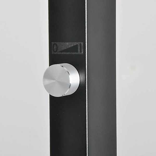 Arcchio LED-Stehlampe Logan Basic, schwarz, 6000 lm, dimmbar günstig online kaufen