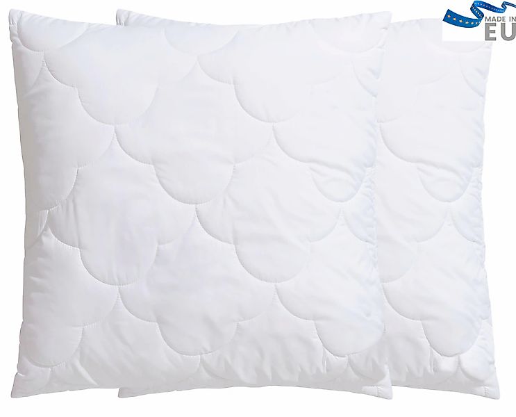 my home Microfaserkissen "Mondschein, Kopfkissen 1-tlg. oder 2-tlg. 40x80 o günstig online kaufen