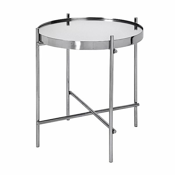 WOMO-DESIGN Beistelltisch Wohnzimmertisch mit Glasplatte und günstig online kaufen