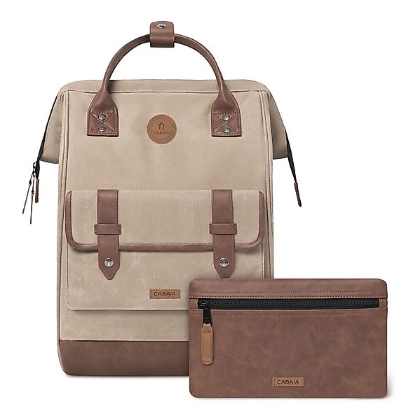 CABAIA Rucksack Waxed Cotton Backpack (Set, günstig online kaufen