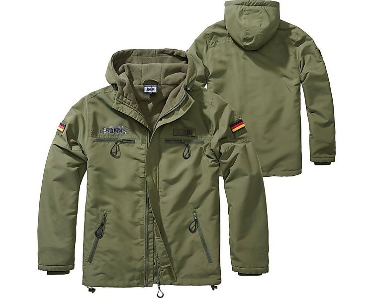 BWuM Windbreaker BWuM Tactical Windbreaker Zipper Fleece + Patch & Flaggen günstig online kaufen