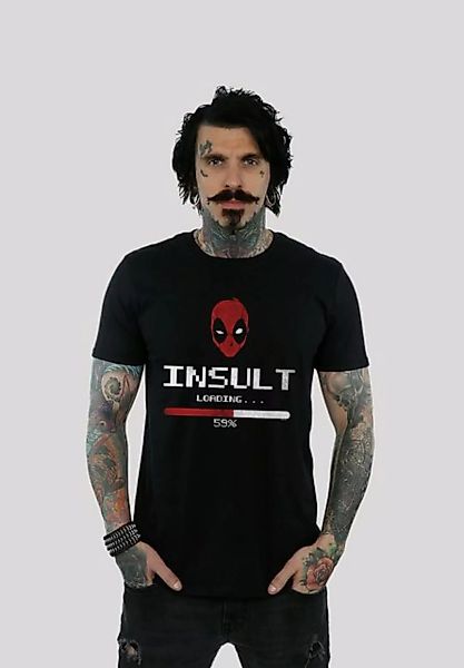 F4NT4STIC T-Shirt Marvel Deadpool Insult Loading Print günstig online kaufen