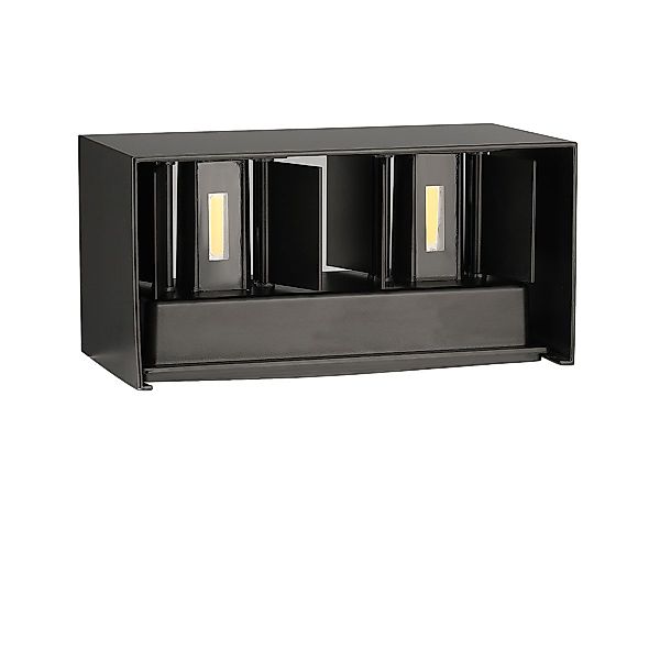 LETGOSPT Wandleuchte 12W Quader LED Wandlampe günstig online kaufen