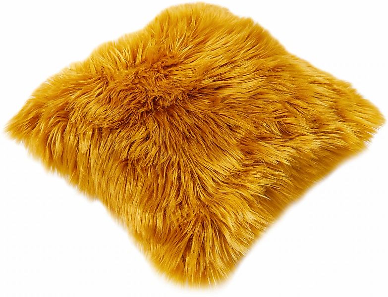 Andiamo Fellkissen "Dekokissen Ovium" Kunstfell, eckig, 40x40 cm, Kissenhül günstig online kaufen