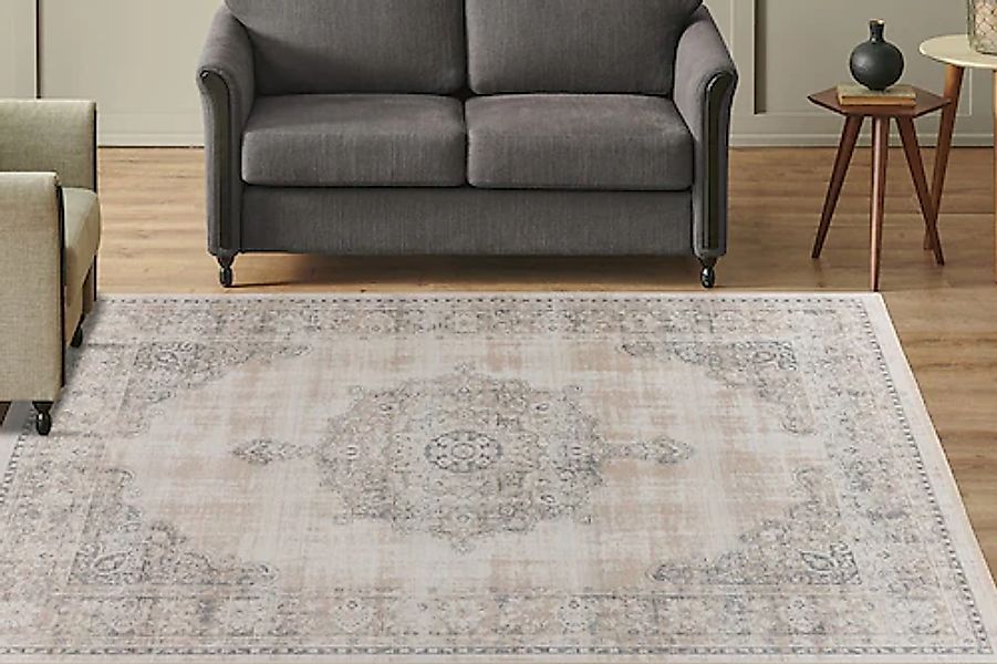 Kayoom Teppich »Dilan 100«, rechteckig, 5 mm Höhe günstig online kaufen