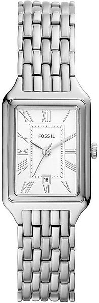 Fossil Quarzuhr RAQUEL ES5221, Armbanduhr, Damenuhr, Datum, analog, Edelsta günstig online kaufen