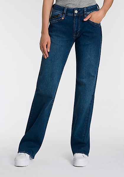 Herrlicher Straight-Jeans "Prime New Denim Cashmere Touch", mit hoher Leibh günstig online kaufen