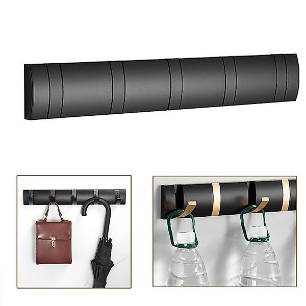 PRIISF Wandgarderobe Edelstahl Wandgarderobe Garderobe Hakenleiste günstig online kaufen