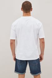 Next T-Shirt Rundhals-T-Shirt im Relaxed Fit günstig online kaufen