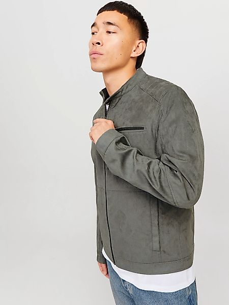 Jack & Jones Bikerjacke "JJEDYLAN BIKER JACKET NOOS", ohne Kapuze, mit Brus günstig online kaufen