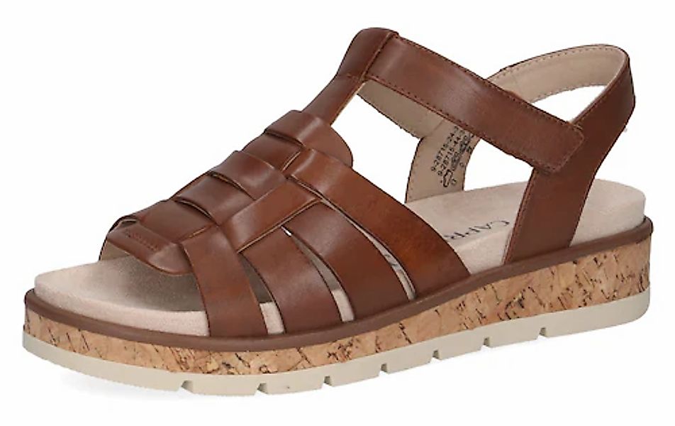 Caprice Keilsandalette , Sommerschuh, Bequemschuh im praktischem Klettversc günstig online kaufen